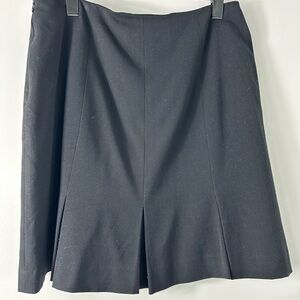 Briggs New York Elegant Black A-Line Skirt